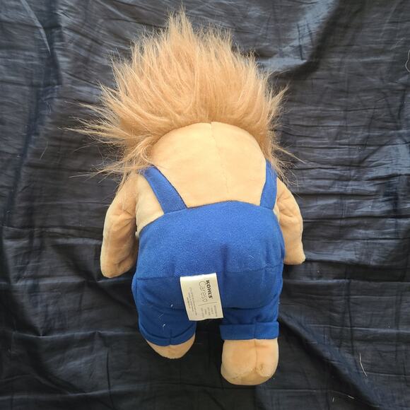 Mercer Mayer Little Critter Brother Kohls Cares Plush 12" Tall Blue Overalls - Picture 3 of 4